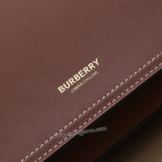 Burberry專門店新款大號41cm撲克包 巴寶莉全皮手拎側背女包 yxb1001